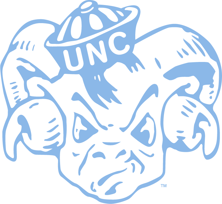 North Carolina Tar Heels 1954-1967 Alternate Logo diy DTF decal sticker